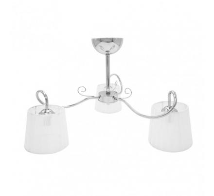 Lampara Cuzco 3xe14 Cromo 37x60x60 Cm