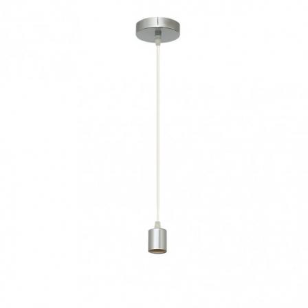 Arm.colgante Cara 1xe27 Niquel Regx10x10 Cm