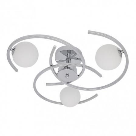 Plafon Conil 3xg9 Cromo 16x51x51 Cm