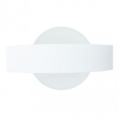 Aplique Barredor De Pared Circ.8w 4000k Arco Blanco 630 Lm Ip20 13x24x5 Cm