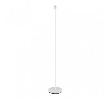 Arm. Pie De Salon Cara 1xe27 Blanco 148x25x25 Cm