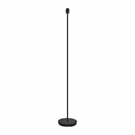 Arm. Pie De Salon Cara 1xe27 Negro 148x25x25 Cm