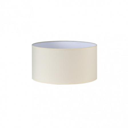 Pantalla Cilindrica Dori E27 Beis 35Dx35dx20h Cm  Tejido Popelin