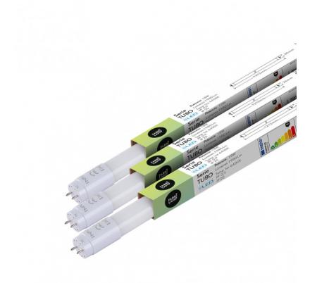 Tubo T8 18w 1800lm 6400k 121,2x2,6x2,6 Cm Fabriplus