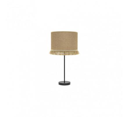 Sobremesa Alto Sibila 1xe27 Negro /arena 62x30x30 Cm