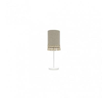 Sobremesa Vera 1xe14 Blanco/beis 46x15x15 Cm