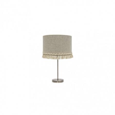 Sobremesa Alto Vera 1xe27 Cuero/beis 62x30x30 Cm