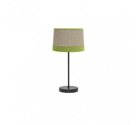 Sobremesa Tietar 1xe14 Saco/verde 44x22x22 Cm