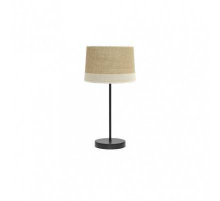 Sobremesa Tietar 1xe14 Saco/beis  44x22x22 Cm