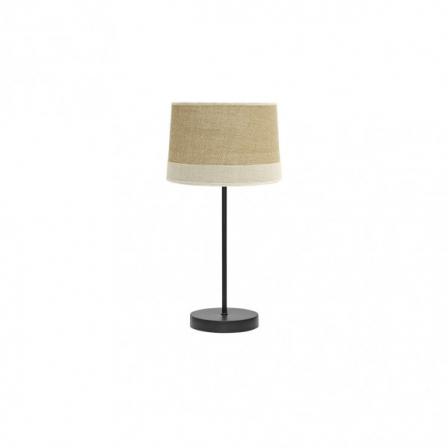 Sobremesa Tietar 1xe14 Saco/beis  44x22x22 Cm