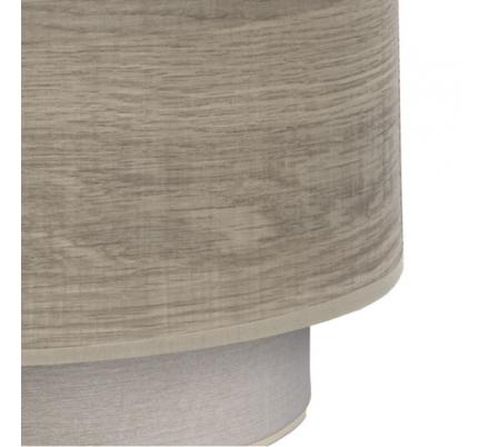 Aplique Tania 1xe27 Madera Gris 15x30x16 Cm
