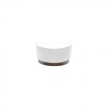 Aplique Tatiana 1xe27 Blanco-oxido 17x30x15 Cm
