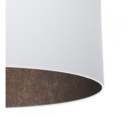Sobremesa Tatiana 1xe27 Niquel/blanco-oxido 63x30x30 Cm