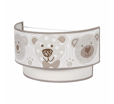 Aplique Panda Beis 1xe27 17x30d