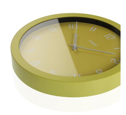 RELOJ AMARILLO 30CM