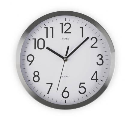 RELOJ ALUMINIO 35CM DIAMETRO