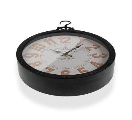 RELOJ PARED METAL CROWN