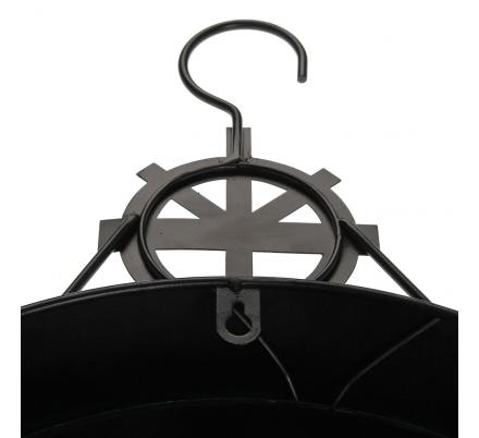 RELOJ PARED METAL CROWN