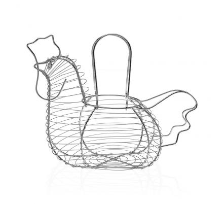 HUEVERA FORMA GALLINA CHROME