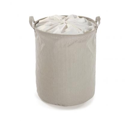 CESTO ROPA CON TAPA BEIGE