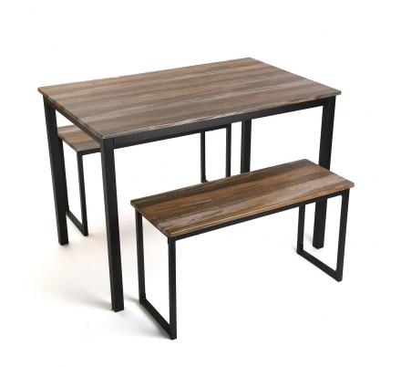 SET MESA CON DOS BANCOS