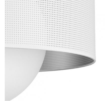 Colgante Cosmico 1xe27 Niquel/blanco-plata Regx40x40 Cm