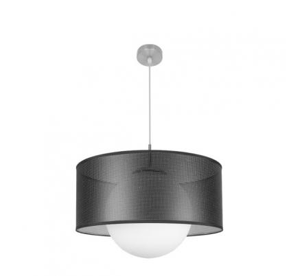 Colgante Cosmico 1xe27 Niquel/negro-plata Regx50x50 Cm