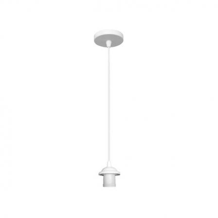 Armazon Colgante Disco P/pantalla Blanco 1xe27 Regx10x10 Cm