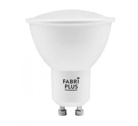 Bombilla Gu10 Dicroica 8w 3000k Fabriplus Dimable 760lm 5,8x4,9x4,9 Cm