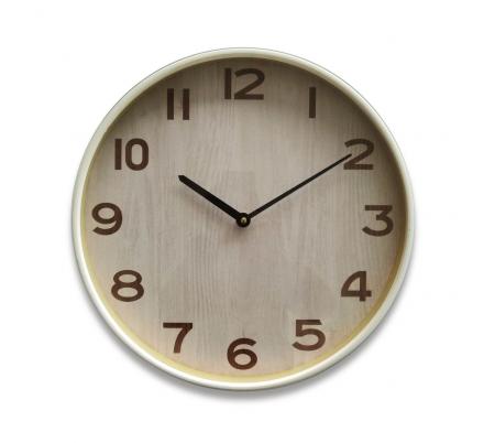 RELOJ PARED BLANC MADERA 40 CM