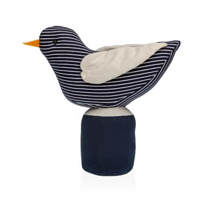SUJETAPUERTAS PAJARO AZUL