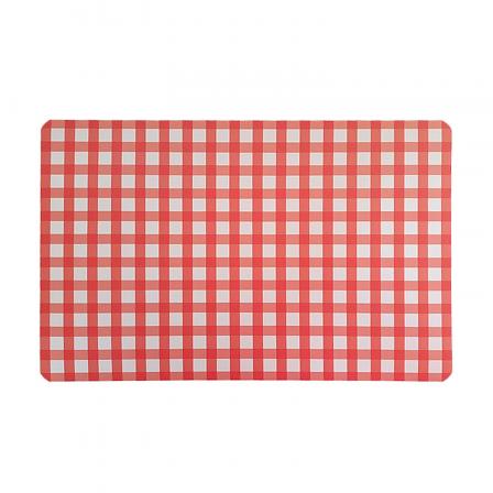 SALVAMANTEL VICHY  ROJO