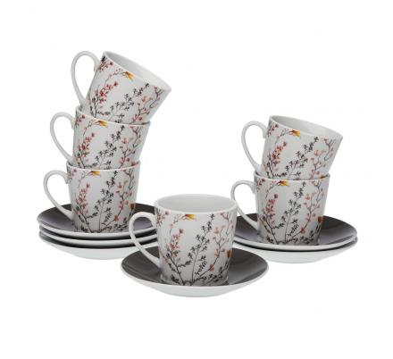 SET 6 TAZAS DE TE BALBEC