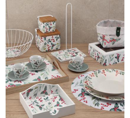 SET 6 TAZAS DE CAFE ACEBO
