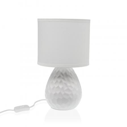 LAMPARA DE MESA BLANCA