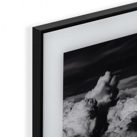 CUADRO CRISTAL NUBES 30X30