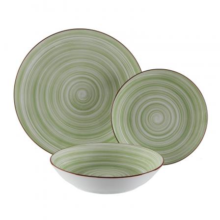 VAJILLA 18 P.ARTESIA VERDE
