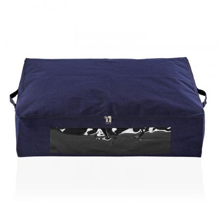 CAJA ALMACENAMIENTO AZUL L