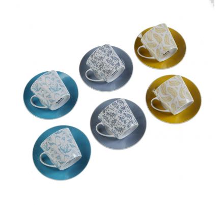 SET 6 TAZAS DE TE IZABELA