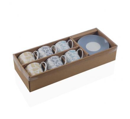 SET 6 TAZAS DE TE IZABELA