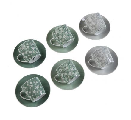 SET 6 TAZAS DE TE MARGARETA