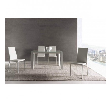 Silla Comedor Tapizada Ecopiel Modelo Panna