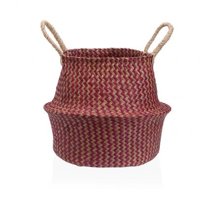 CANASTA SEAGRASS SHEPARD ROJO