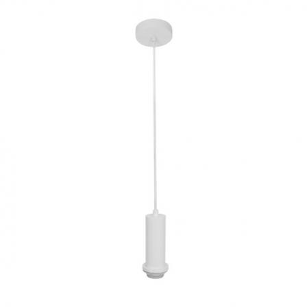 Arm.colgante P/pantalla Minue 1xe27 Blanco Regx10x 10 Cm