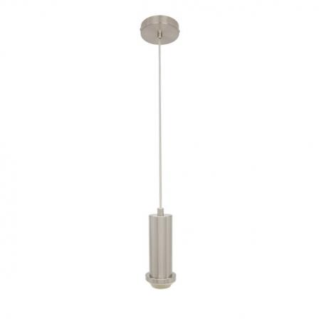 Arm.colgante P/pantalla Minue 1xe27 Niquel Regx10x 10 Cm