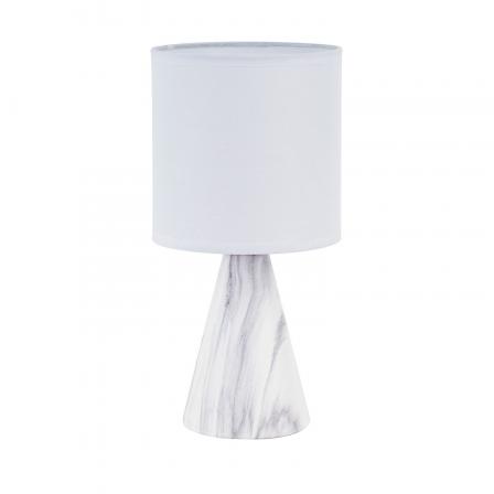 LAMPARA DE MESA BLANCA