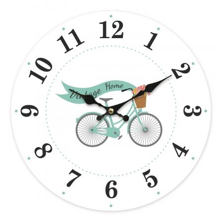 RELOJ DE PARED CICLO 29CM
