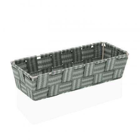 CESTA ALARGADA  GRIS