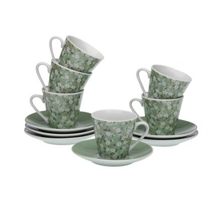 SET 6 TAZAS CAFE C/P BELLIS