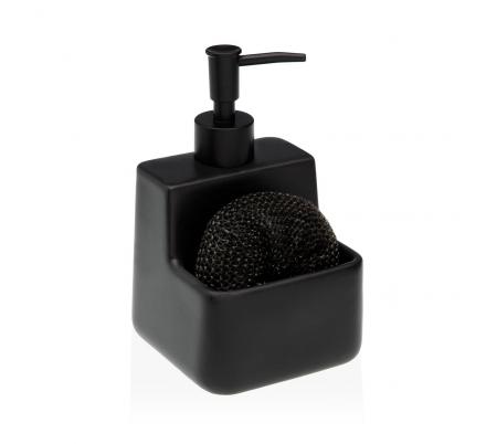 DISPENSADOR ESTROPAJERO NEGRO